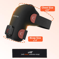 Comfytemp light coverage in use showing targeted reach