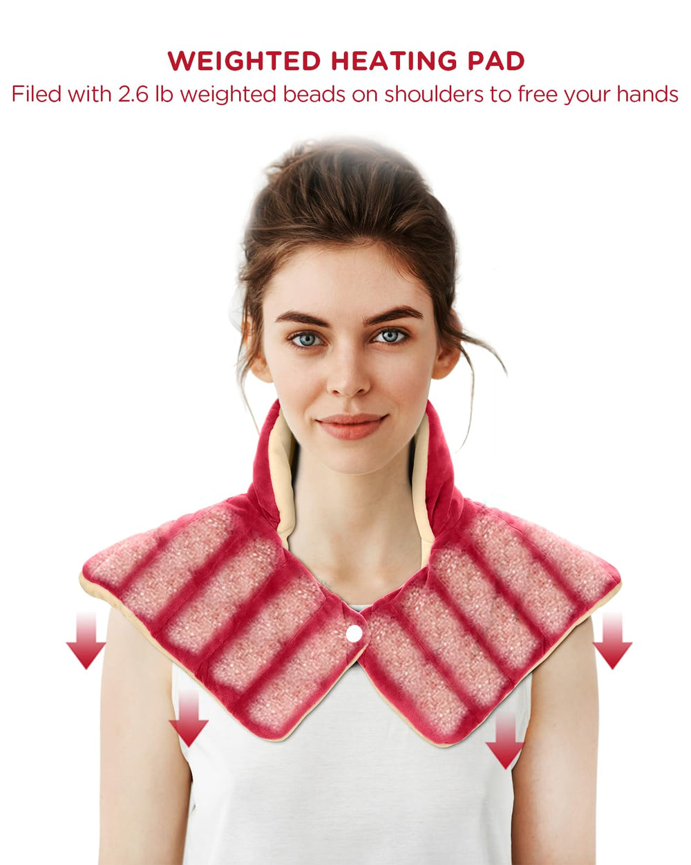 Comfytemp machine-washable design simplifies cleaning after use.