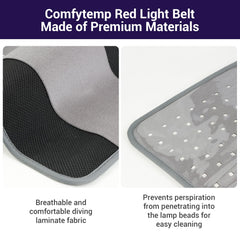 Comfytemp device features power button and four modes for customization.