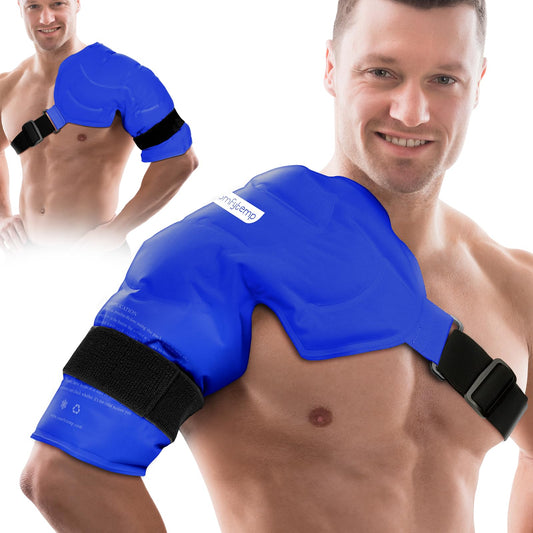 Comfytemp shoulder ice pack wrap around rotator cuff for targeted cold therapy