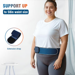 Comfytemp waistband extends up to 58 inches for a flexible fit