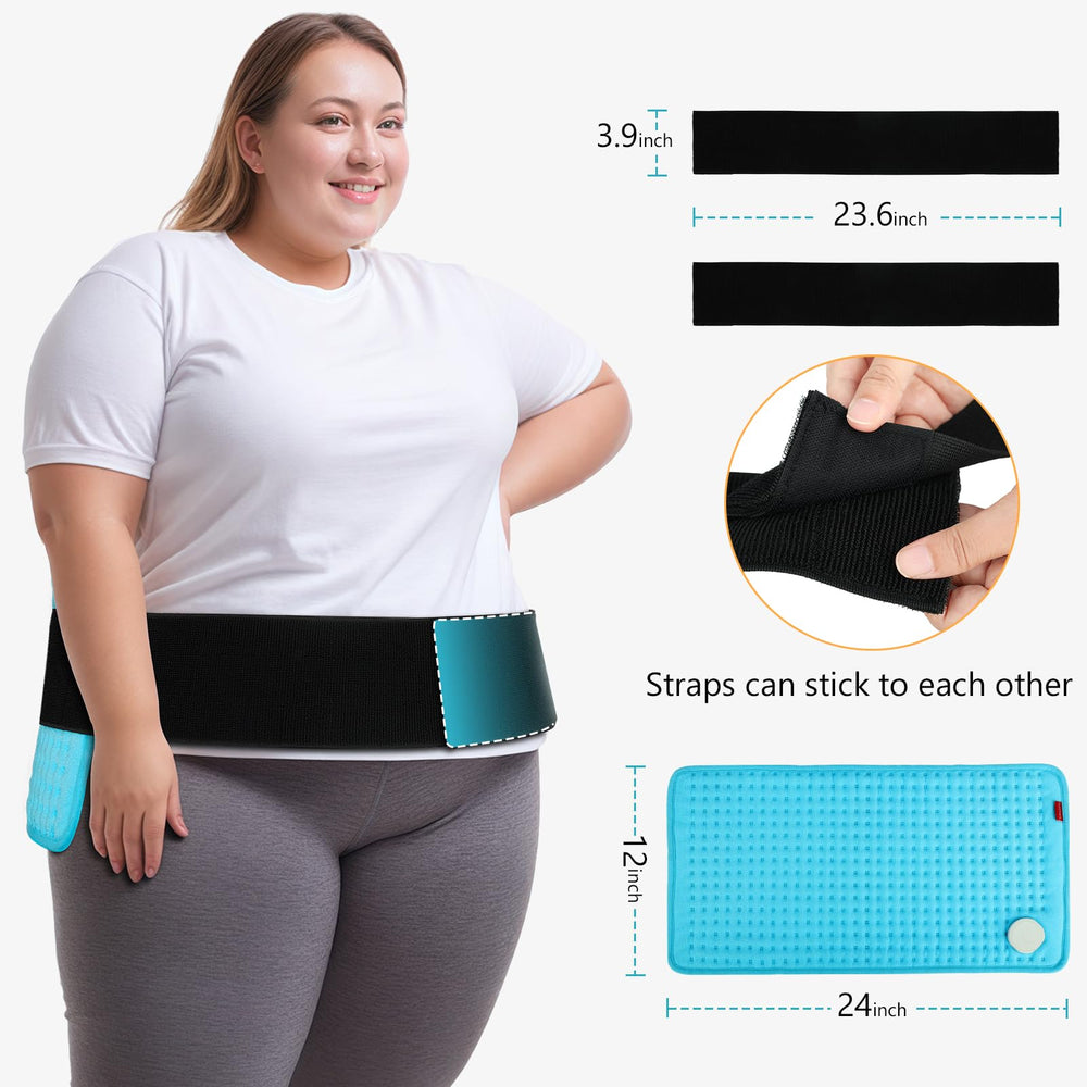 Comfytemp wearable heating pad safety features include auto shut-off.