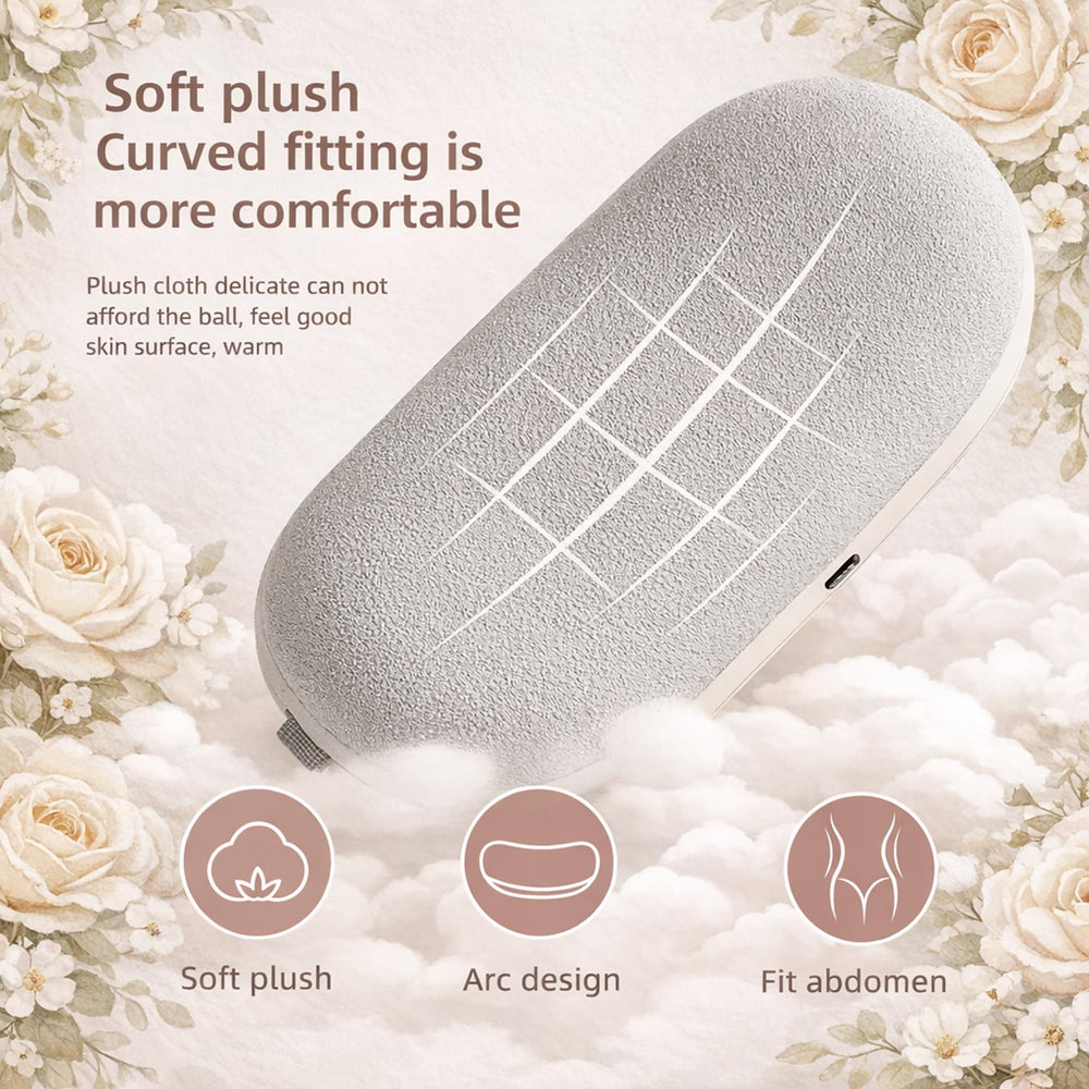 ComfyWon flannel surface feels soft against skin for soothing warmth.
