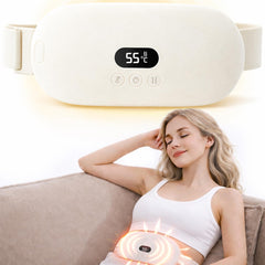 ComfyWon portable heating pad belt delivers cordless warmth for cramps at home, work, or travel.