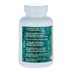 Common Sense Herbal Products Nerve Control label close-up highlighting nature's calming formula.