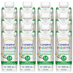Compleat Pediatric Standard 1.4 Cal Vanilla nutrition facts panel insight.