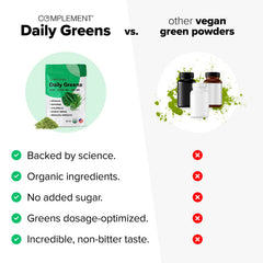 Smoothie with Complement Daily Greens Powder supports immune health
