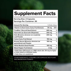 Complement Sulfora ingredients broccoli-seed highlight broccoli-derived sulforaphane precursors.