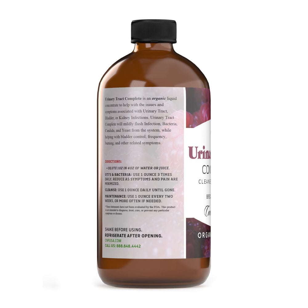 Urinary Tract Complete liquid pour showing easy-to-take liquid form