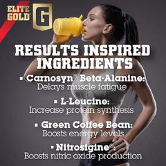 Complete Nutrition Elite Gold Amino Uptake 8.46 oz tub ready for daily use.