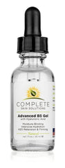 Complete Skin Solutions B5 Gel drops on hand ready for application