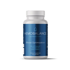 Complete Nutrition HemoBalance bottle label close-up for daily circulation support.