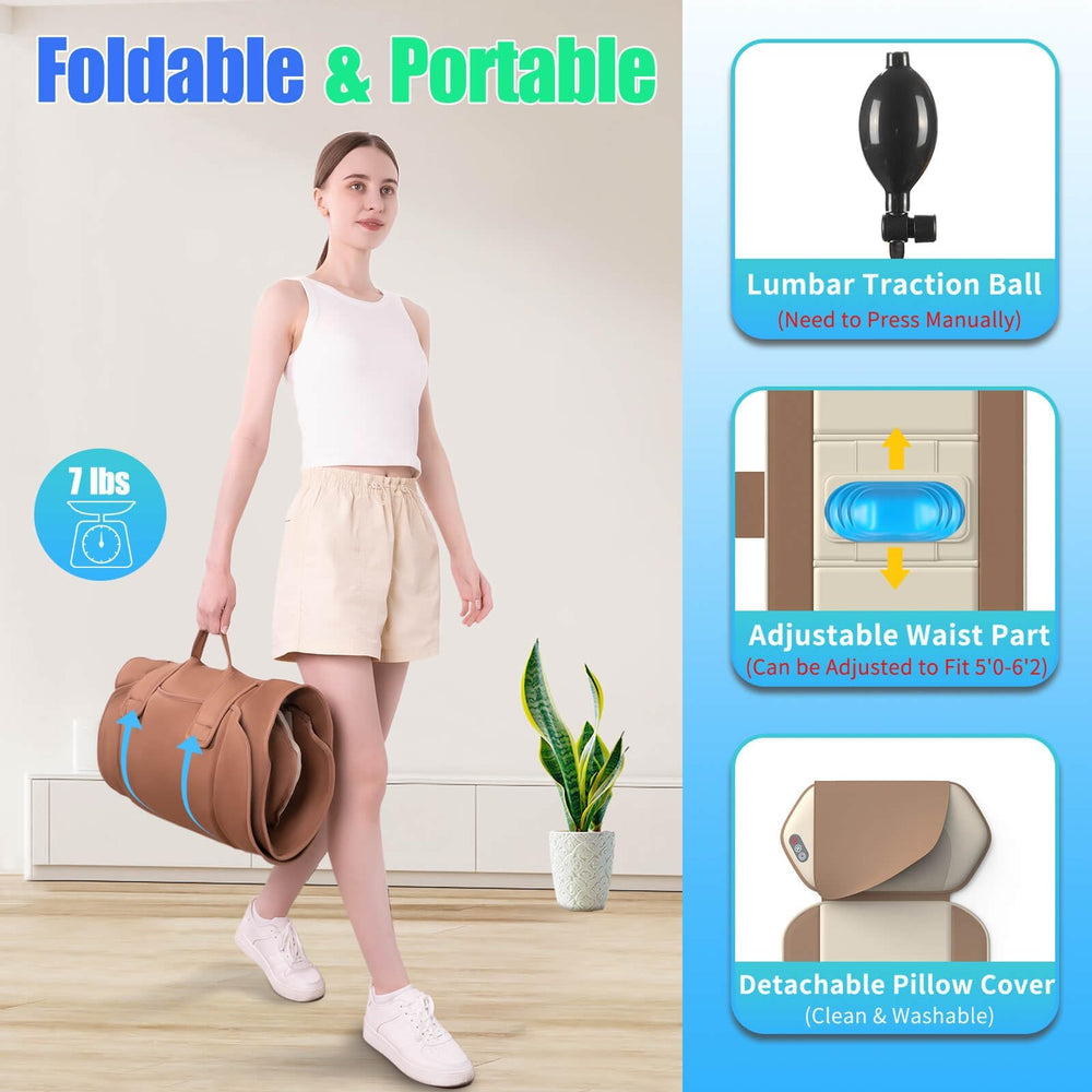 Comrelax Leg Vibration Massage cushions calves and thighs