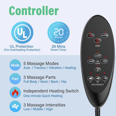 comrelax seat massager for office and home use during breaks