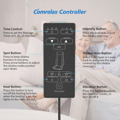 Comrelax portable design is suitable for home, office, or travel settings.