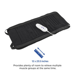 Conair Comfort large pad offers broad coverage for multiple areas.