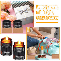 Conelist gift-ready candle set ideal for weddings or birthdays