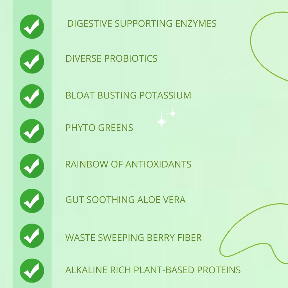 Consult Health Gut-Duction powder scoop ready to mix for a convenient daily boost.