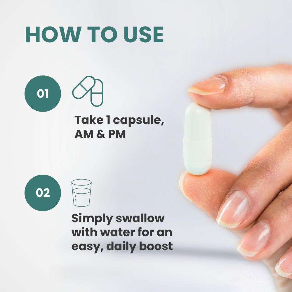Continual-G Glyteine bottle pour illustrating easy daily dosing.