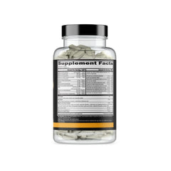 CONTROLLED LABS Orange Triad digestive support graphic, suggests gut-friendly nutrients.