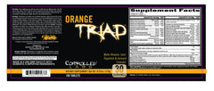 CONTROLLED LABS Orange Triad promotional imagery emphasizing immune support.