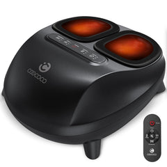 CooCoCo foot massager with remote control for easy operation from seats