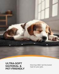 CooCoCo heating pad machine-washable design for easy cleaning