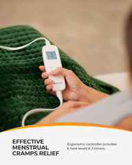 CooCoCo heating pad is machine-washable for easy care and lasting performance.