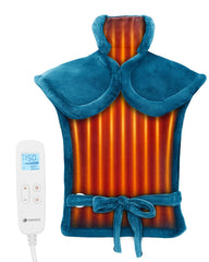 CooCoCo heating pad targets neck and shoulders with soothing warmth.