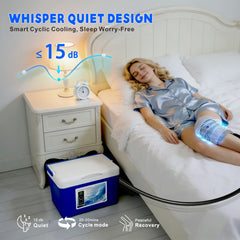COOLER-TYU low-noise design minimizes sleep disturbance during therapy