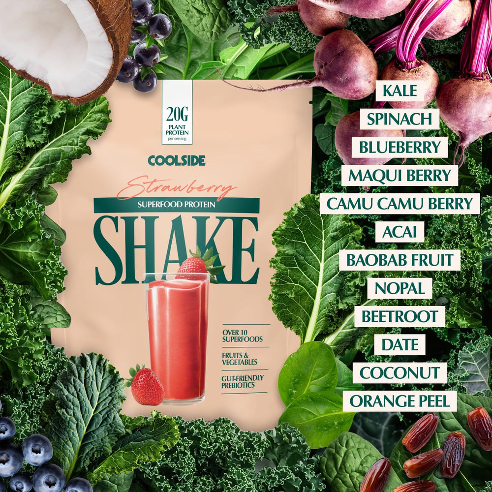 Coolside Seed Protein texture close-up highlights a smooth blend