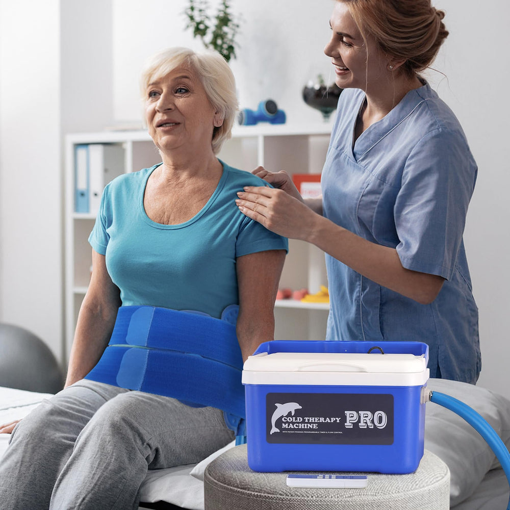 Coosola circulation pump with four flow levels for adjustable intensity.