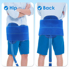 Coosola remote control enabling hands-free cooling sessions.
