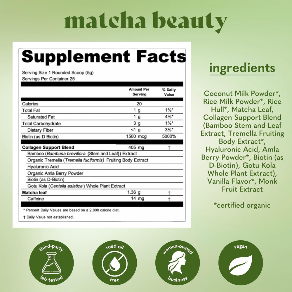 Copina Co plant-based ingredients assortment highlighting holistic skin care