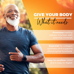 Non-GMO, gluten-free Copper Protocol formula on clean packaging.