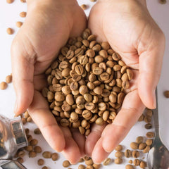Cor-Vital coffee enema preparation on a tidy bathroom counter