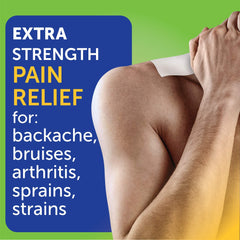 Coralite patch on skin demonstrates targeted relief for muscles and joints