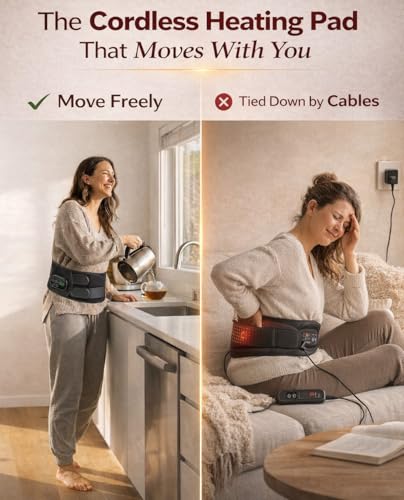 Great for daily routines like laundry or desk work.