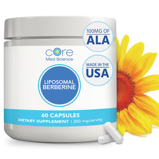 Core Med Science liposomal berberine capsule with enhanced absorption potential