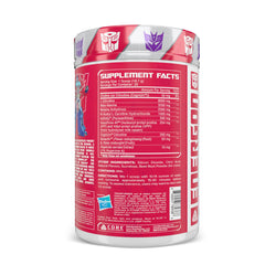 Core Nutritionals Energon powder scoop reveals Mixed Berry Kiwi flavor for easy prep