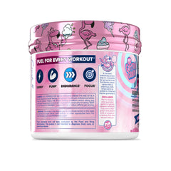 Core Nutritionals Essential Pre Workout lid closeup showing compact design and branding