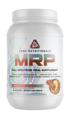 Core Nutritionals Platinum MRP bottle—compact, portable nourishment for on-the-go protein.