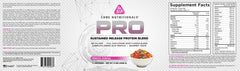 Core Nutritionals Pro Sustained Release Whey scoop in jar for easy mixing.