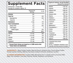 Core Nutritionals Ultra-Pure Isolate Whey Cappuccino glass shake demonstrating smooth mixability