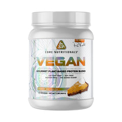 Core Nutritionals Core VEGAN protein pour shows smooth, creamy texture.