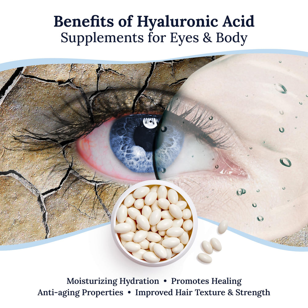CorneaCare softgels supporting skin hydration and hair benefits visualization.