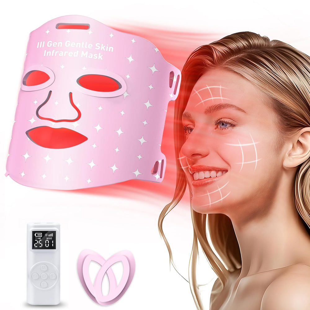 Coroover red light face mask gift packaging idea for skincare lovers