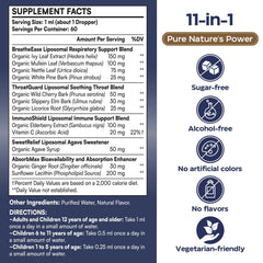 Corpofuerte liposomal drops dropper in action for easy dosing