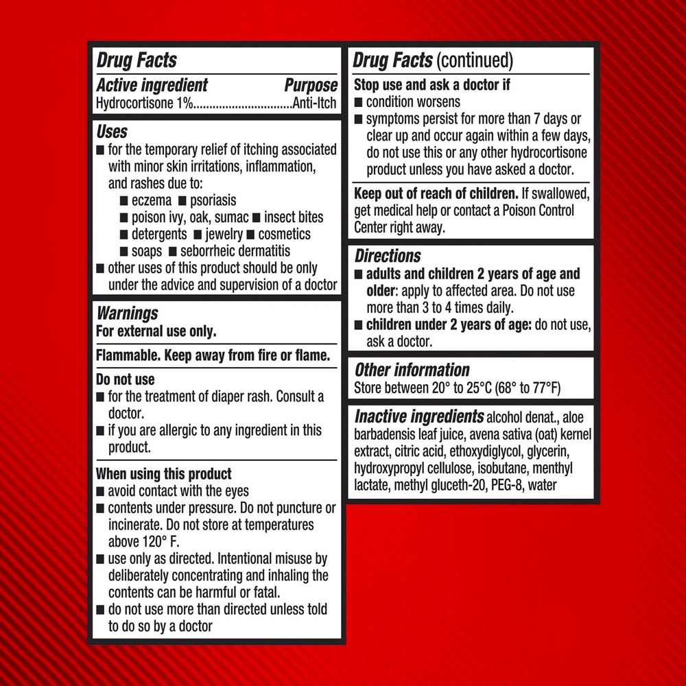 Cortizone-10 bottle side view showing portable itch relief in a 3-pack.