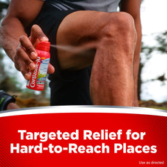 Cortizone-10 travel-pack scene highlights portable itch relief on the go.